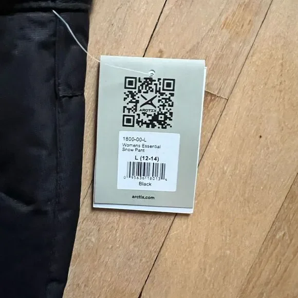 Arctix Black Snowpants, ladies size large, 12-14. NWT - Picture 7 of 7